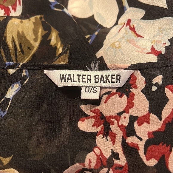 Walter Baker Floral Tillman Caftan Sz-OSFM - Picture 11 of 11